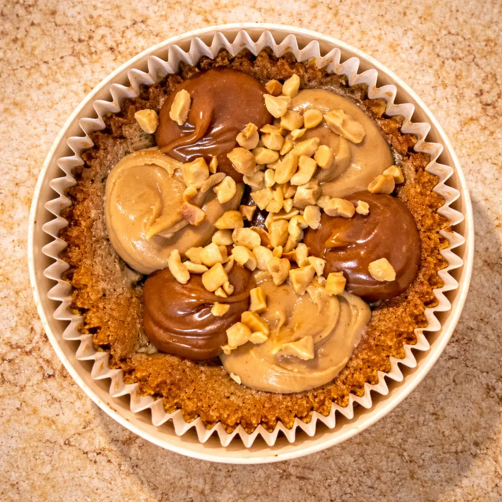 Le Mini-Giant - Chocolat, Peanut Butter & caramel fleur de sel 🥜🧡.