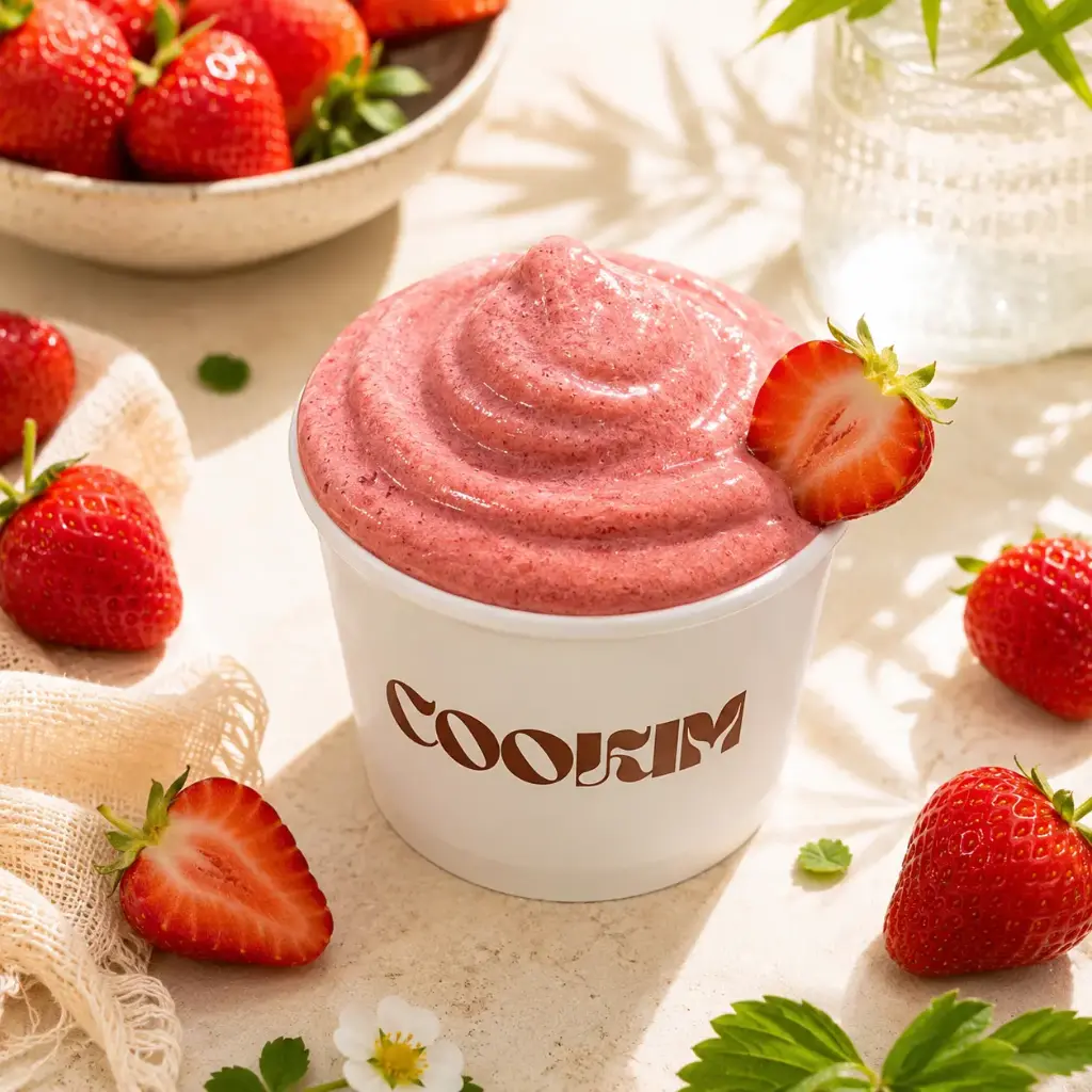 Sorbet : FRAISE DES BOIS - 240 ML P 🍓