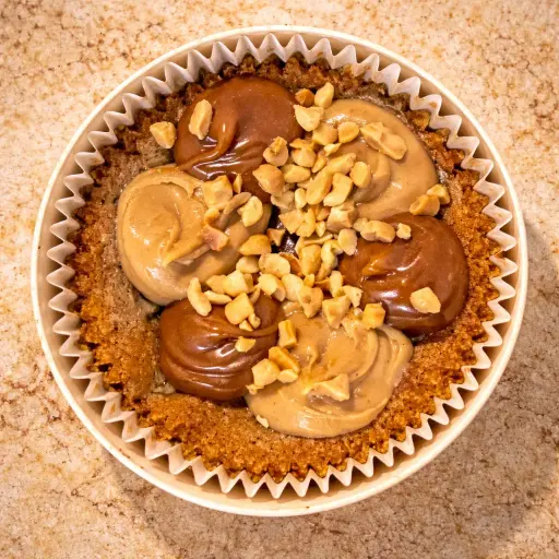 Le Mini-Giant - Chocolat, Peanut Butter & caramel fleur de sel 🥜🧡.